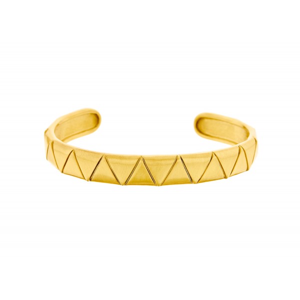 Honor Omano Triangle Βραχιόλι χειροπέδα χρυσό χρώμα HON-BB092Y
