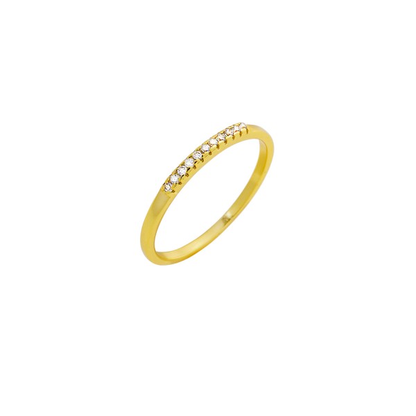 Ring gold silver 925° zircon PS/8A-RG103-3