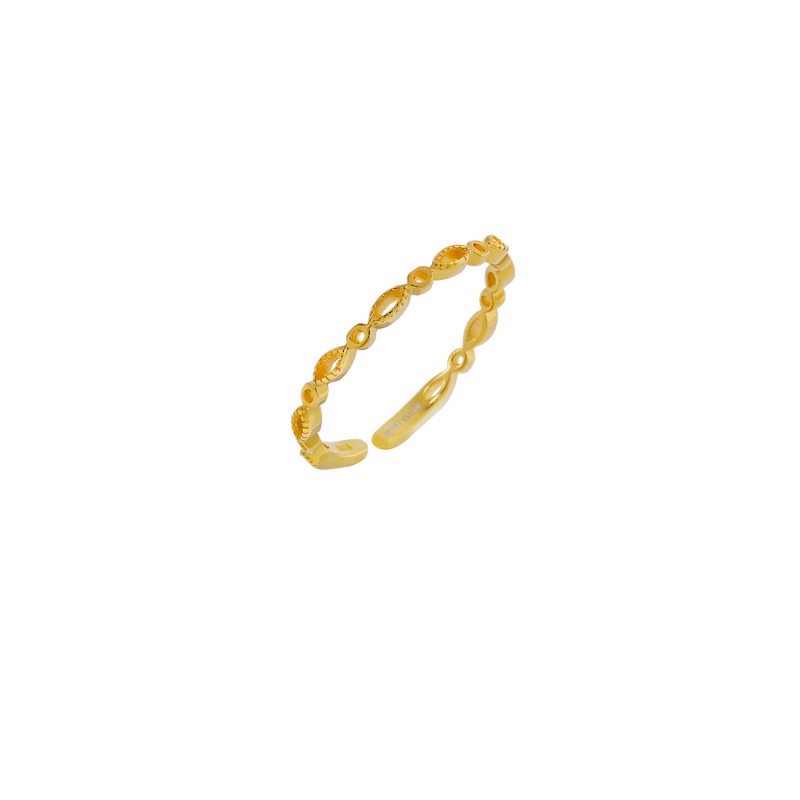 Ring gold silver 925° PS/9C-RG056-3