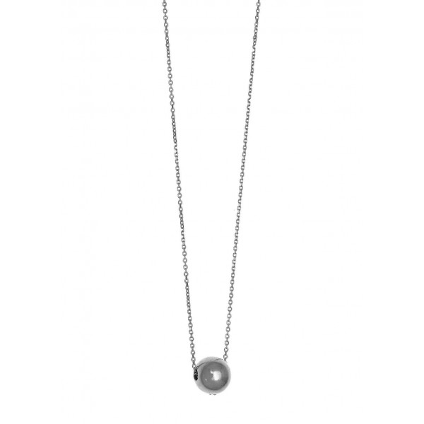 Necklace in silver 925 rhodium plated GRE-58446