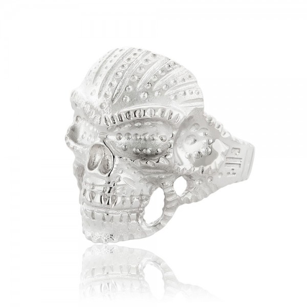 HONOR Indian Skull Rings silver 925